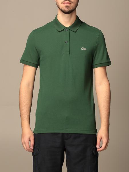 klo Tak for din hjælp gas LACOSTE: basic cotton polo shirt with logo - Green | Lacoste polo shirt  PH4012 online at GIGLIO.COM