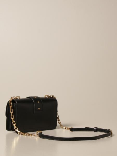 PINKO: Love mini Icon Simply bag in leather - Black | Crossbody Bags Pinko 1P221Q-Y6XT GIGLIO.COM
