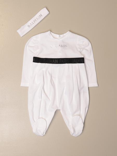 Full bodysuit with foot + Balmain band
