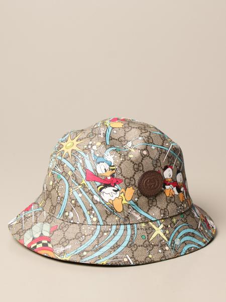 Donald Duck Disney x Gucci hat in GG Supreme fabric