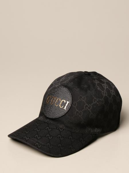 GUCCI: Cappello da baseball in tessuto GG Supreme - Nero | Cappello Gucci  576253 4HG53 GIGLIO.COM