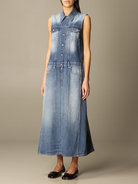 MM6 MAISON MARGIELA: bi-material denim 