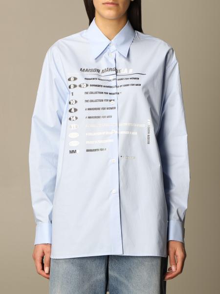 Mm6 Maison Margiela: Mm6 Maison Margiela cotton shirt with print