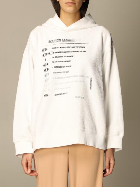 Mm6 Maison Margiela: Mm6 Maison Margiela over sweatshirt with print