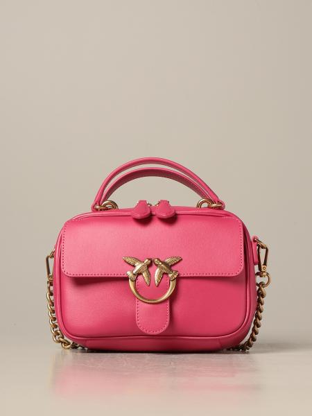 Love mini Square Simply 2 Pinko leather bag