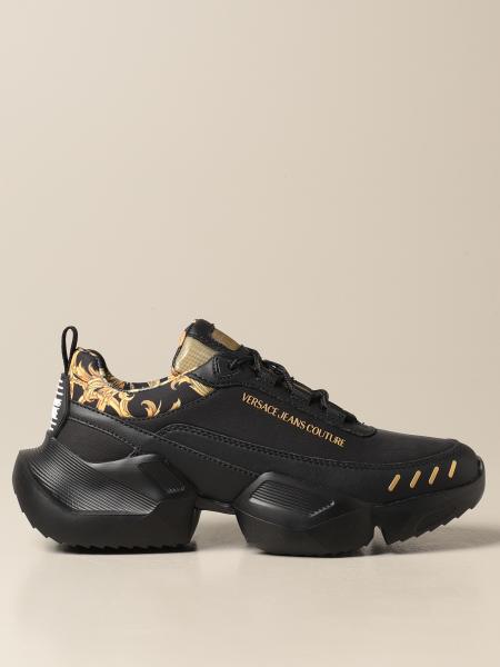 VERSACE JEANS COUTURE: trainers for men - Black | Versace Jeans Couture ...