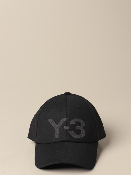 Y-3: baseball cap with big logo | Hat Y-3 Men Black - Giglio.com