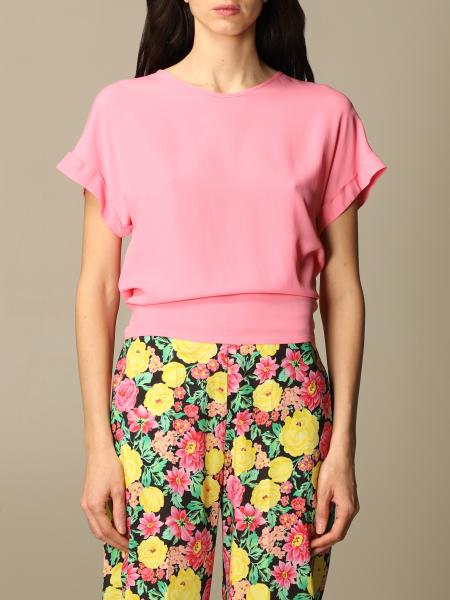 Jucca: Jucca crew neck shirt with back bow