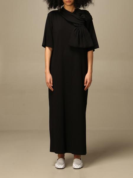 Mm6 Maison Margiela: Mm6 Maison Margiela long dress with big knot