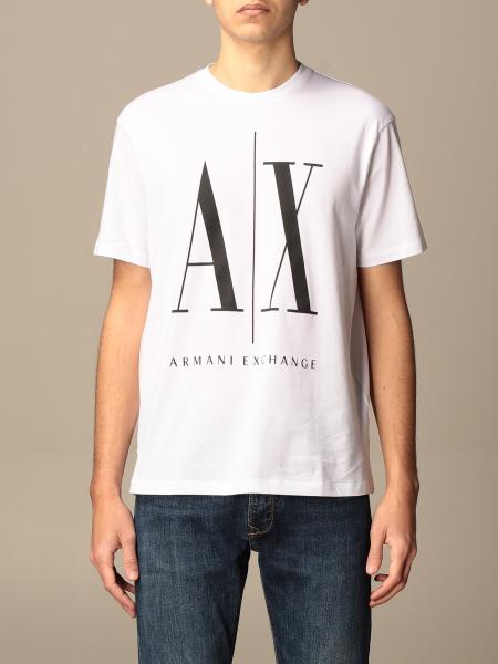 armani exchange shirts white