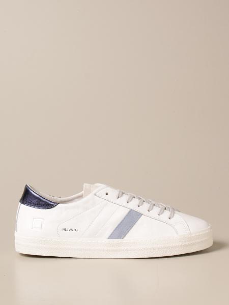 D.A.T.E.: sneakers for man - White | D.a.t.e. sneakers M341-HL-VC-WK ...