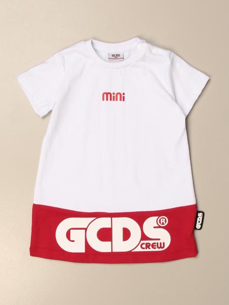 Gcds 大Logo T恤连衣裙