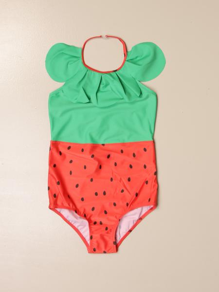 Mini Rodini: Mini Rodini strawberry patterned one-piece swimsuit