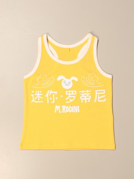 Mini Rodini: Mini Rondini cotton tank top with print
