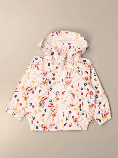 Mini Rodini: Mini Rodini nylon jacket with removable hood