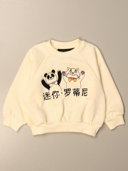 Mini Rodini: Mini Rodini crewneck sweater with print
