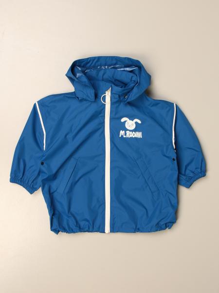 Mini Rodini: Mini Rodini nylon jacket with removable hood