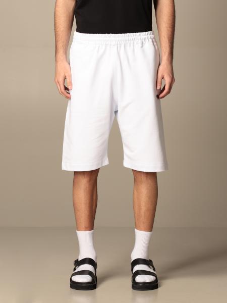 white jogging shorts