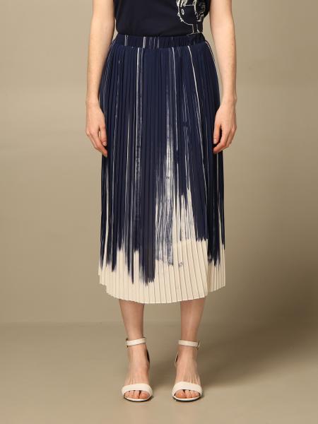 YOSHI KONDO: skirt for woman - Multicolor | Yoshi Kondo skirt IMAGE ...