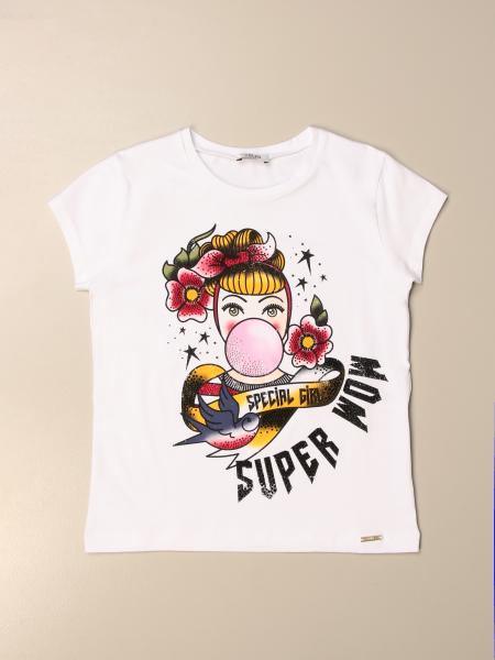 LIU JO: t-shirt for girl - White | Liu Jo t-shirt GA1082J5003 online at ...
