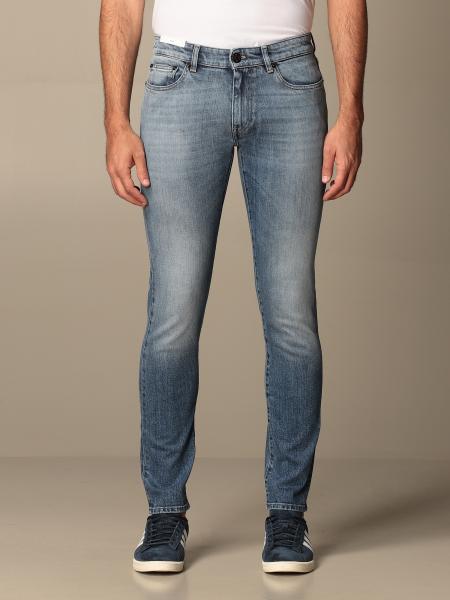 Pt jeans in washed denim