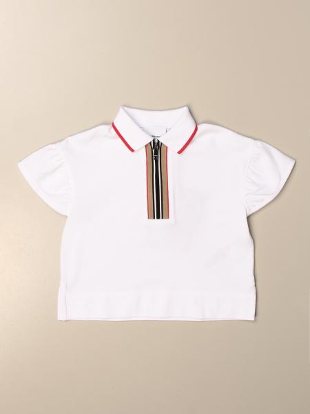 baby white polo shirt