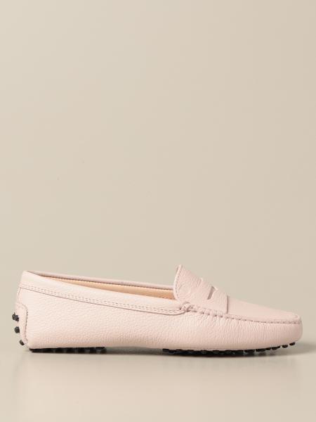 Tod's donna: Mocassino Gommini Tod's in pelle martellata
