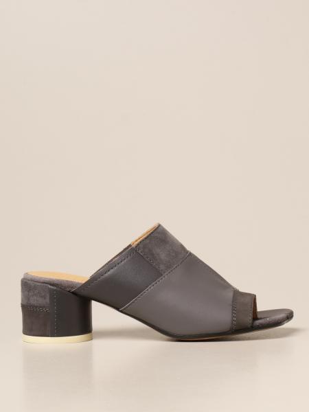 MM6 Maison Margiela sandals in leather and suede