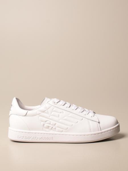 EA7 sneakers in leather with logo