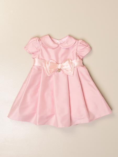 Miss Blumarine Outlet: dress for girls - Pink | Miss Blumarine dress ...