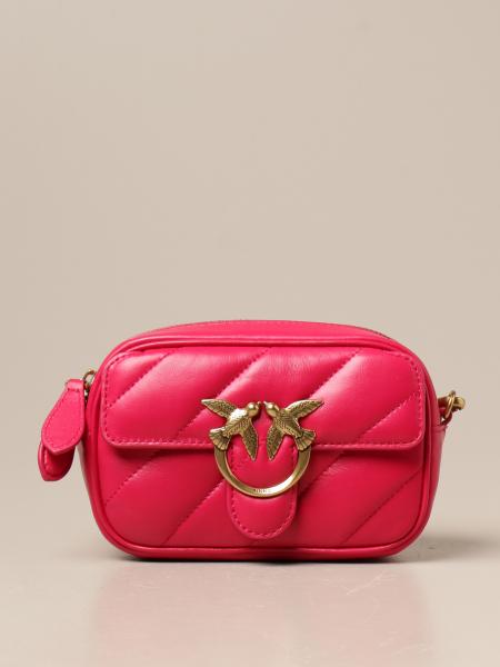 Love Baby Square maxi Quilt Pinko bag in quilted nappa