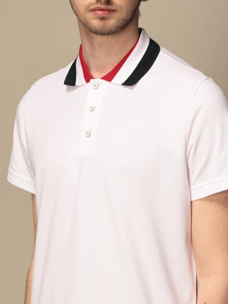 tricolor polo shirt