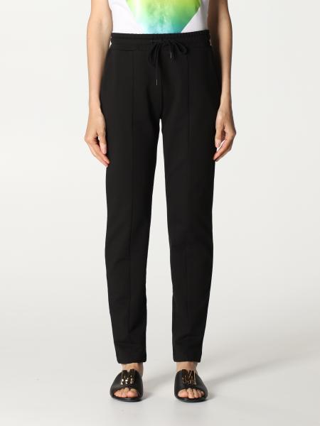 LOVE MOSCHINO: trousers - Black | Pants Love Moschino W151303 E2180 ...