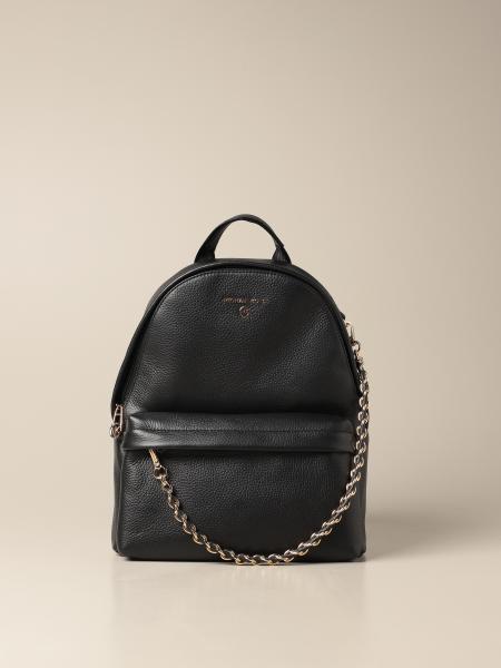 MICHAEL KORS: Michael Slater backpack in textured leather - Black ...