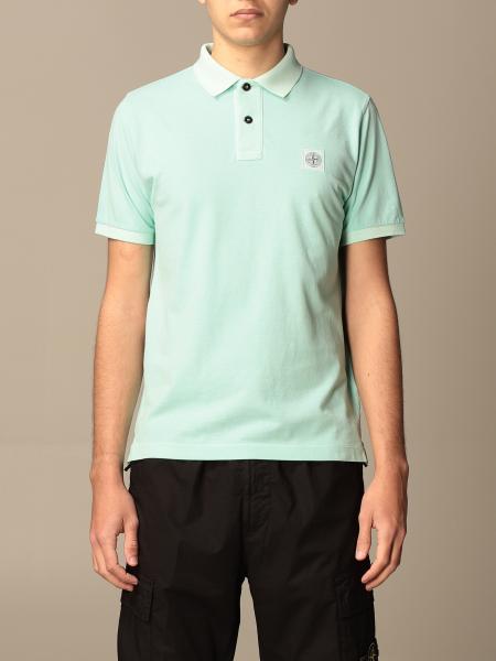 Stone Island polo shirt in cotton with logo