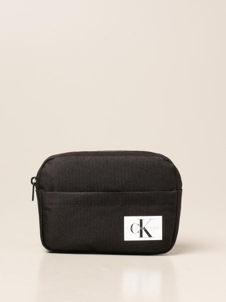 calvin klein black duffle bag