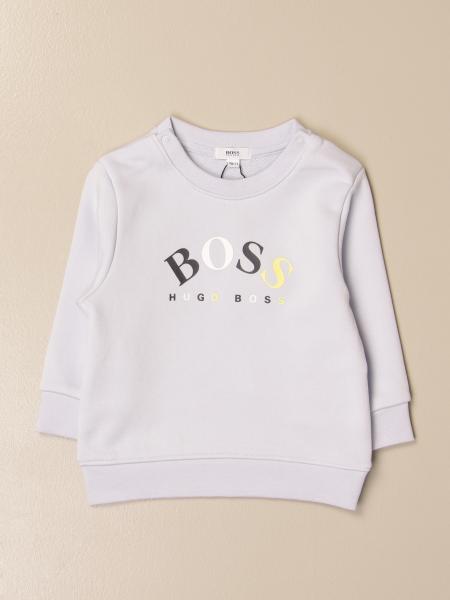 HUGO BOSS: sweater for baby - Sky | Hugo Boss sweater J95307 online at ...