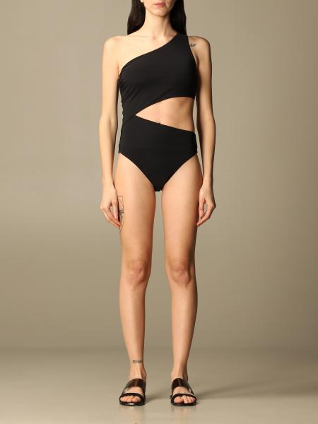 TORY BURCH: cut out one-piece swimsuit - Black | Tory Burch swimsuit 81808  online on 