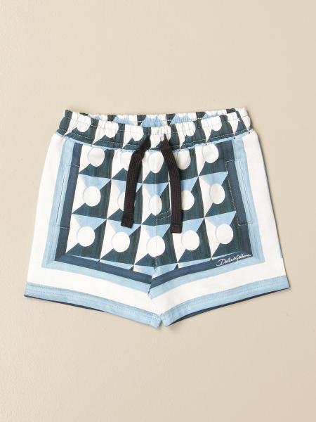 Pantaloncino jogging Dolce & Gabbana in cotone stampato