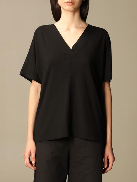 ALPHA STUDIO: top for woman - Black | Alpha Studio top AD 5922A online ...