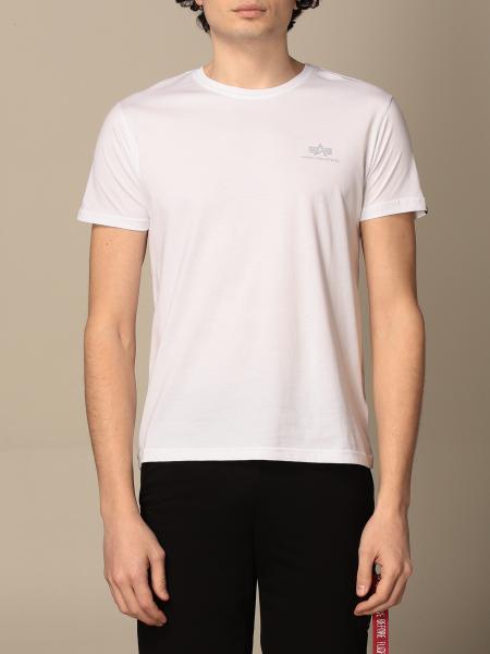 Alpha Industries cotton t-shirt with back logo