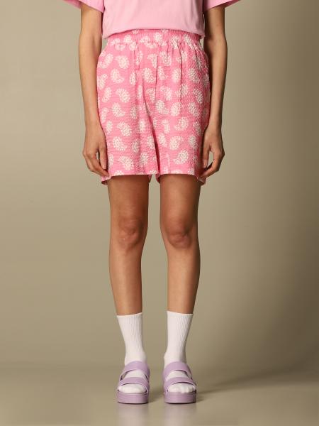 Msgm shorts with paisley print