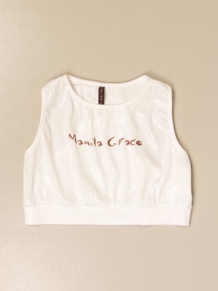 Manila Grace cotton top with logo