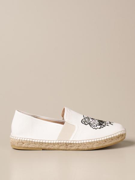 white kenzo espadrilles