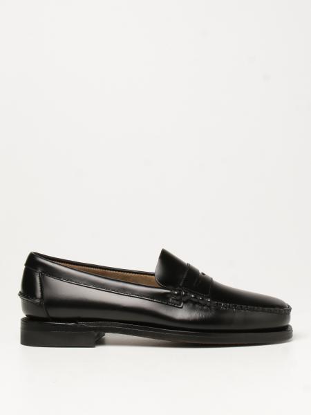 SEBAGO: loafers for man - Black | Sebago loafers 7000300 online at ...