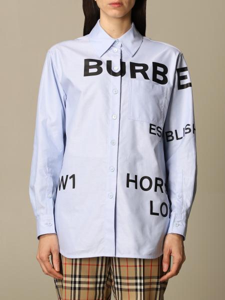 Burberry/巴宝莉专属标识条纹印花环保帆布双肩包80193461 - 名媛网