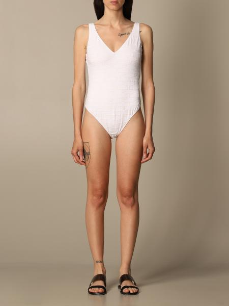 Elisabetta Franchi one-piece swimsuit with logo print