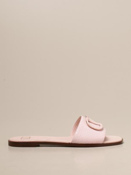 Valentino Garavani donna: Sandalo VLogo Valentino Garavani in pelle di pitone