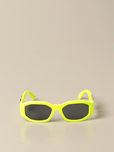 Versace Sunglasses In Acetate With A Medusa Head Yellow Versace Glasses Mod4361 Online On 