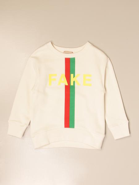 Gucci crewneck sweatshirt with not fake print